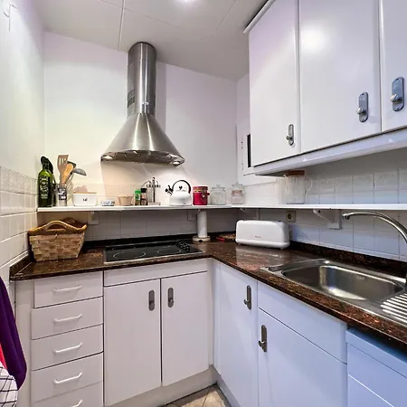 Apartment In Calella Steps From The Beach